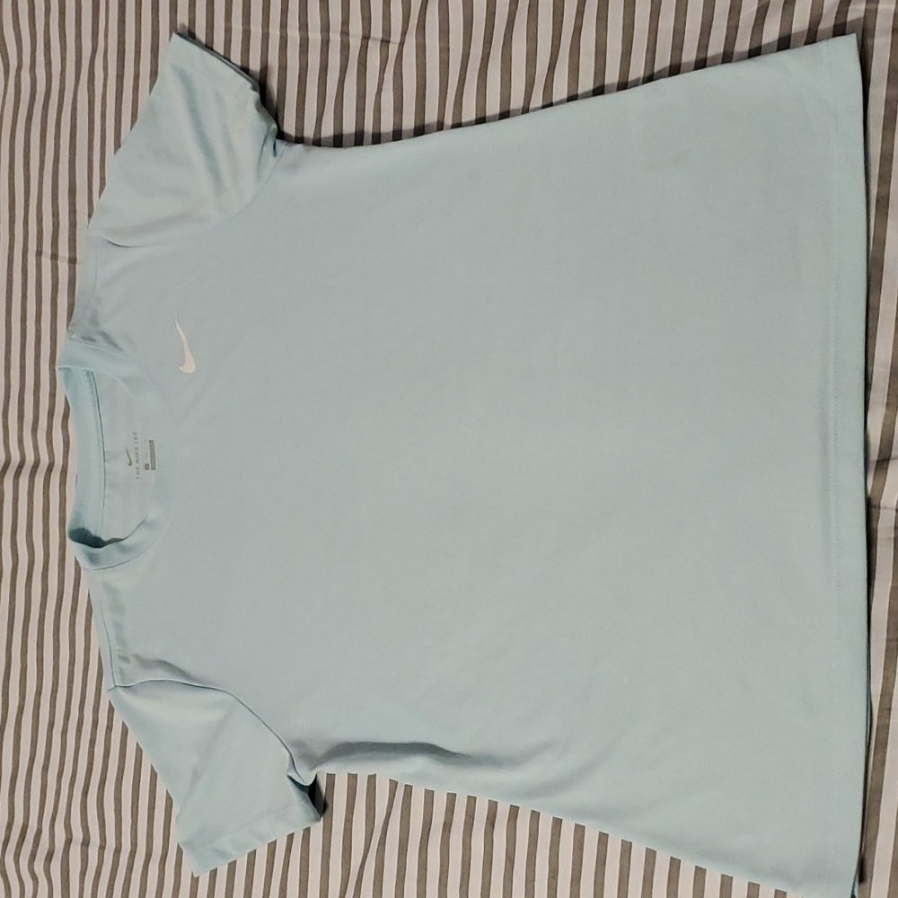Nike Dry Fit Womens Light Teal Medium TShirt